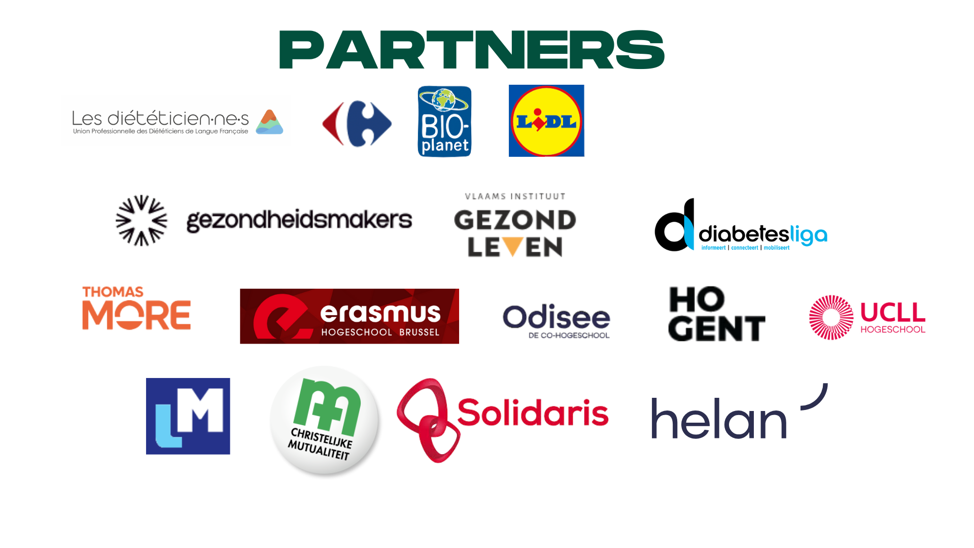 sponsers en partners