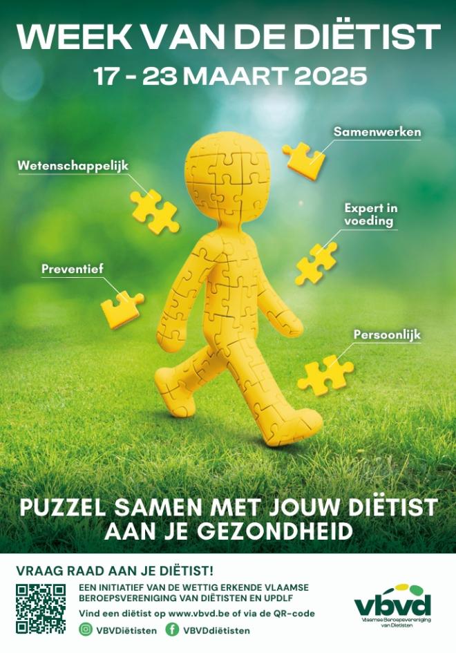 poster week van de diëtist 2025